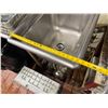 Image 3 : Single Basin Sink w/ Faucet 24" x 22" x 37.5"H