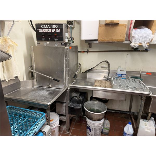 CMA Dishmachines CMA-180 Commercial Dish Washer Machine w/ Drainboards