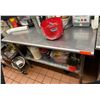 Image 1 : Kitchen Work Table w/ Undershelf 48" x 30" x 35.5"H (contents not included)
