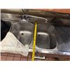Image 8 : Krowne 18-53C Three-Basin Underbar Sink w/ Drainboard 60" x 17" x 29"H