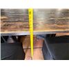 Image 13 : Qty 9 Tables w/ Pedestal Bases, Misc Sizes w/ 43 Chairs w/ Black Covers