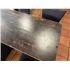 Image 19 : Qty 9 Tables w/ Pedestal Bases, Misc Sizes w/ 43 Chairs w/ Black Covers