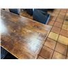 Image 26 : Qty 9 Tables w/ Pedestal Bases, Misc Sizes w/ 43 Chairs w/ Black Covers