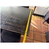 Image 6 : Qty 9 Tables w/ Pedestal Bases, Misc Sizes w/ 43 Chairs w/ Black Covers