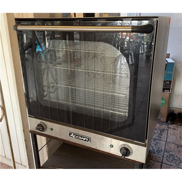 Adcraft Commercial Half-Size Convection Oven