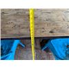 Image 17 : Qty 11 Tables w/ Pedestal Bases, Misc Sizes w/ 30 Metal Chairs
