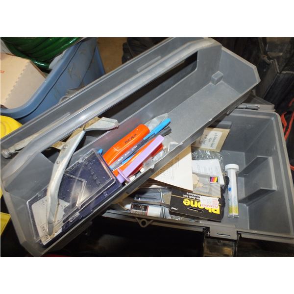 Two Tool Boxes w/ Contents