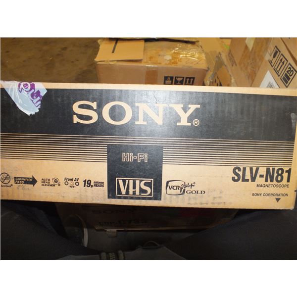 Sony SLV-N81 HI-Fi VHS Player