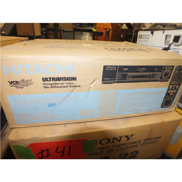 Hitachi VT-UX717A VHS Player