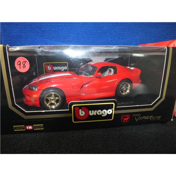 Burago 1997 Dodge Viper GTS Coupe