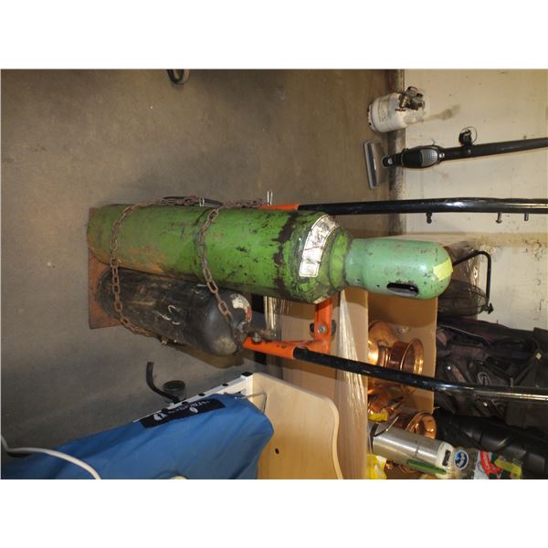 Oxy Acetylene Tanks w/ Cart