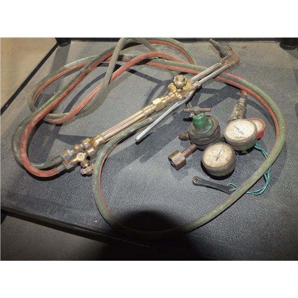 Oxy Acetylene Torch w/ Gauges
