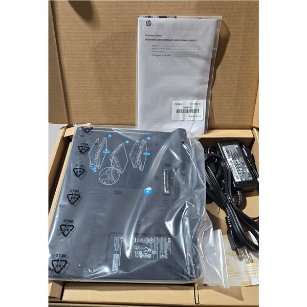 HP Laptop Docking Station w/ Power Supply