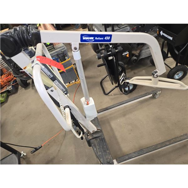 Invacare Reliant 450 Patient Lift w/ Harness