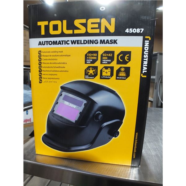 Tolsen Auto Tint Welding Helmet