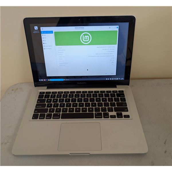 PORTABLE MACBOOK PRO MID-2012 i5-3210M 8GB 500GB HDD LINUX