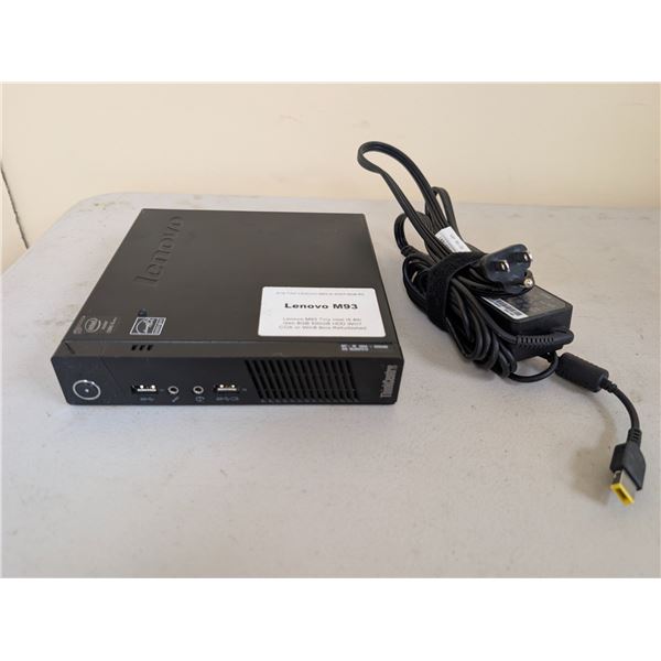 MINI PC THINKCENTER M93Q i5-4570t 8GB 120G SSD LINUX