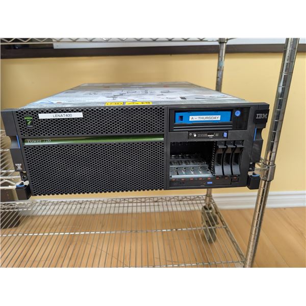 SERVER IBM 8202-E4D POWER7+ (8-CORE 32-THREAD) 16GB NO STORAGE