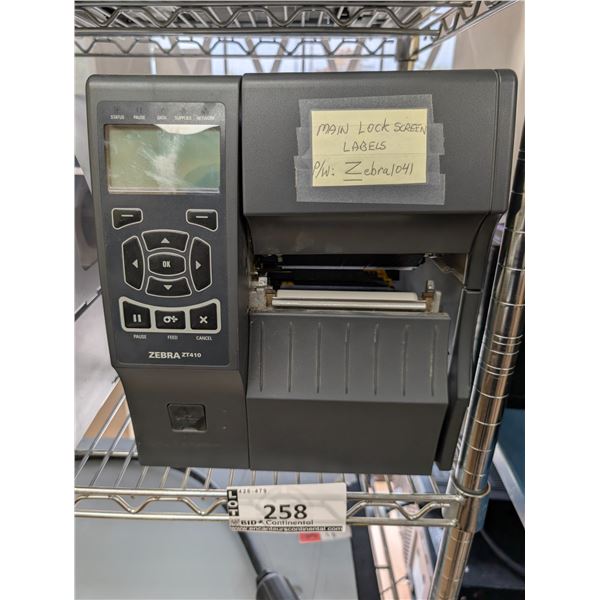 LABEL PRINTER ZEBRA ZT410