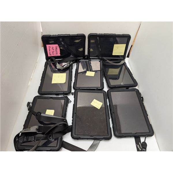 LOT OF 8 10" SAMSUNG ANDROID TABLETS **ACTIVATION LOCKOUT**