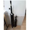 Image 1 : LOT OF 3 ASSORTED TRIPOD STANDS