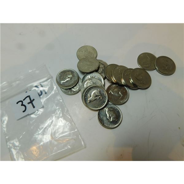 16-1967 RABBIT NICKELS