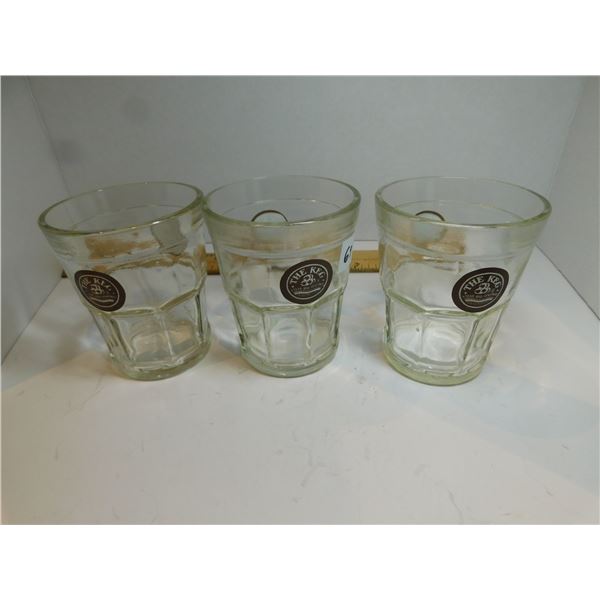 3-KEG DRINKING GLASSES