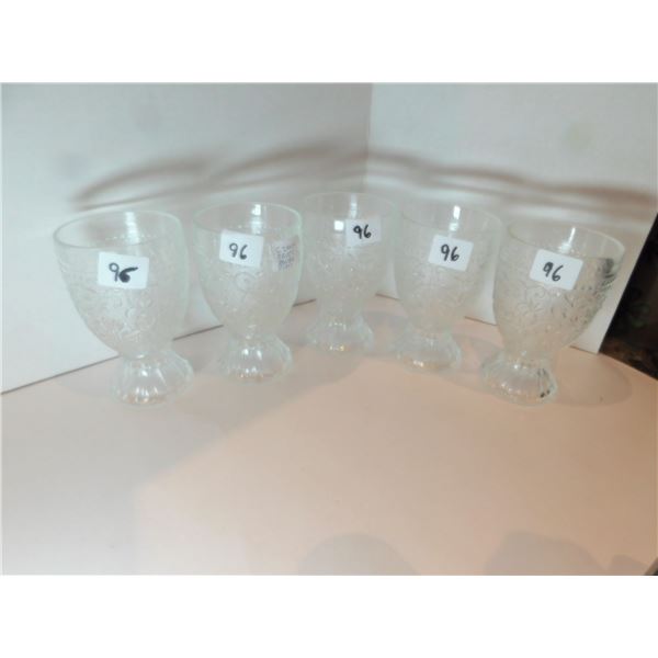 4-CZECH PAVEL PANEK DESSERT GLASSES