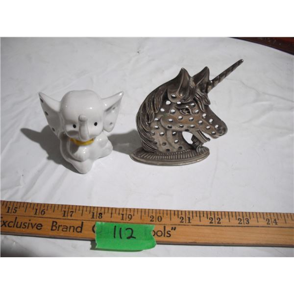 (2) Vintage Earring Holders