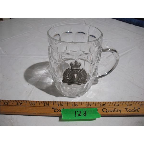 RCMP Glass Mug