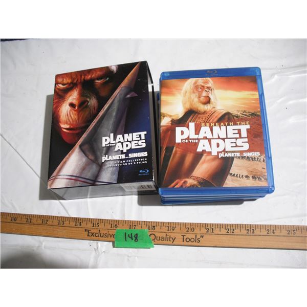 Planet of the Apes 5-Disk Blue Ray Set
