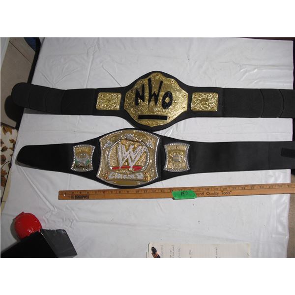 Toy Wrestling Championship Belts (2003 & 2010)