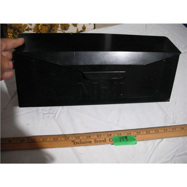 Metal Mailbox, 15” Long