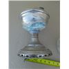Image 5 : Vintage Metal and Glass Lamp.
