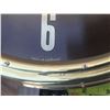 Image 3 : Vintage mid-century modern Diehl Electro battery-operated wall clock - (Glass Top Opens) - Made in G