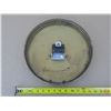 Image 4 : Vintage mid-century modern Diehl Electro battery-operated wall clock - (Glass Top Opens) - Made in G