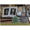 Image 4 : Large collection of miscellaneous household items, decorative pieces, and collectibles.