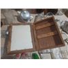 Image 9 : Collection of vintage and antique glass bottles, small apothecary vials, and decorative household it