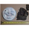 Image 2 : Set of three vintage Miller Studio 1964 Chalkware Galleon Ship Wall Plaques in a bronze/copper finis