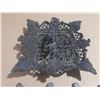 Image 4 : (3) Cast Iron Horse Shoe and Basket.