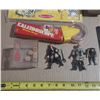 Image 4 : Collection of various vintage toys, books, and small collectibles.