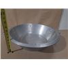 Image 2 : Aluminum cooking pot or basin with dual riveted side loop handles. (20 Inch)