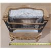 Image 3 : Vintage Guardian Gas Fireplace Insert. Manufactured by the Guardian Gas Co., this traditional cast i