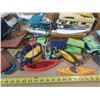Image 4 : Large lot of assorted PLAYMOBIL toys, including several prominent vehicle and cabin sets, etc.