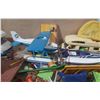 Image 7 : Large lot of assorted PLAYMOBIL toys, including several prominent vehicle and cabin sets, etc.