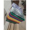 Image 3 : Childcraft ABC Dowel Cubby Rack designed for holding small plastic storage trays or tubs.