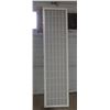 Image 8 : 3-panel white shoji-style room divider or privacy screen. (Minor Danmages - See Photos) - (Height 71