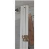 Image 9 : 3-panel white shoji-style room divider or privacy screen. (Minor Danmages - See Photos) - (Height 71