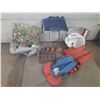 Image 1 : Collection of various household and outdoor items. (It includes sink, life jackets, reflective insul