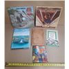 Image 1 : Lot of Vintage Vinyl Records, Books, etc.